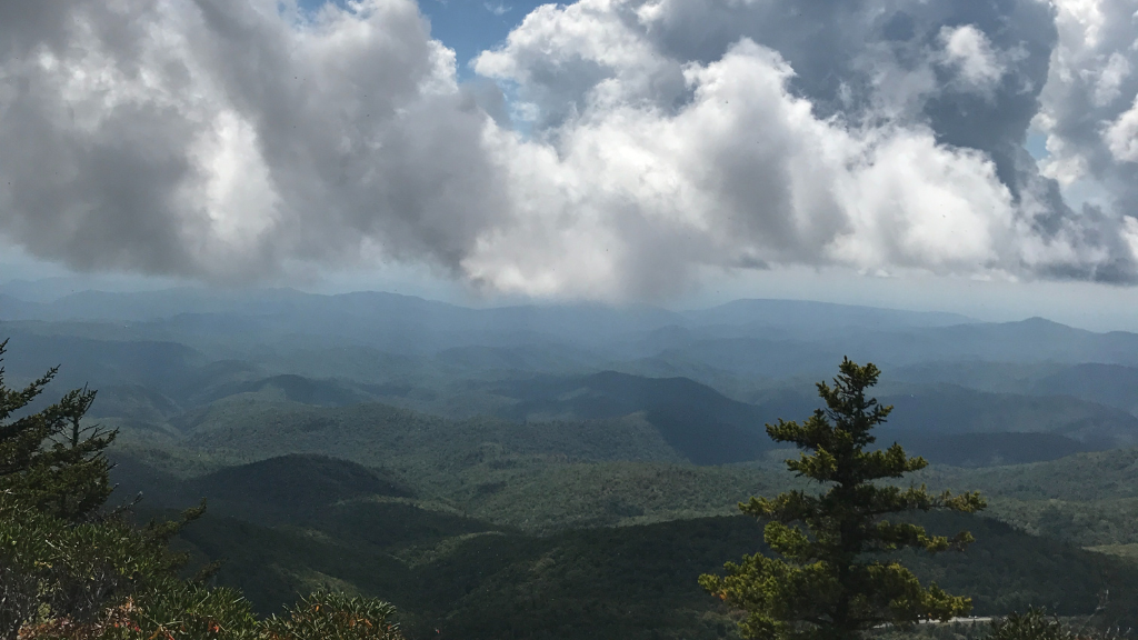 mountain range smoky mountains